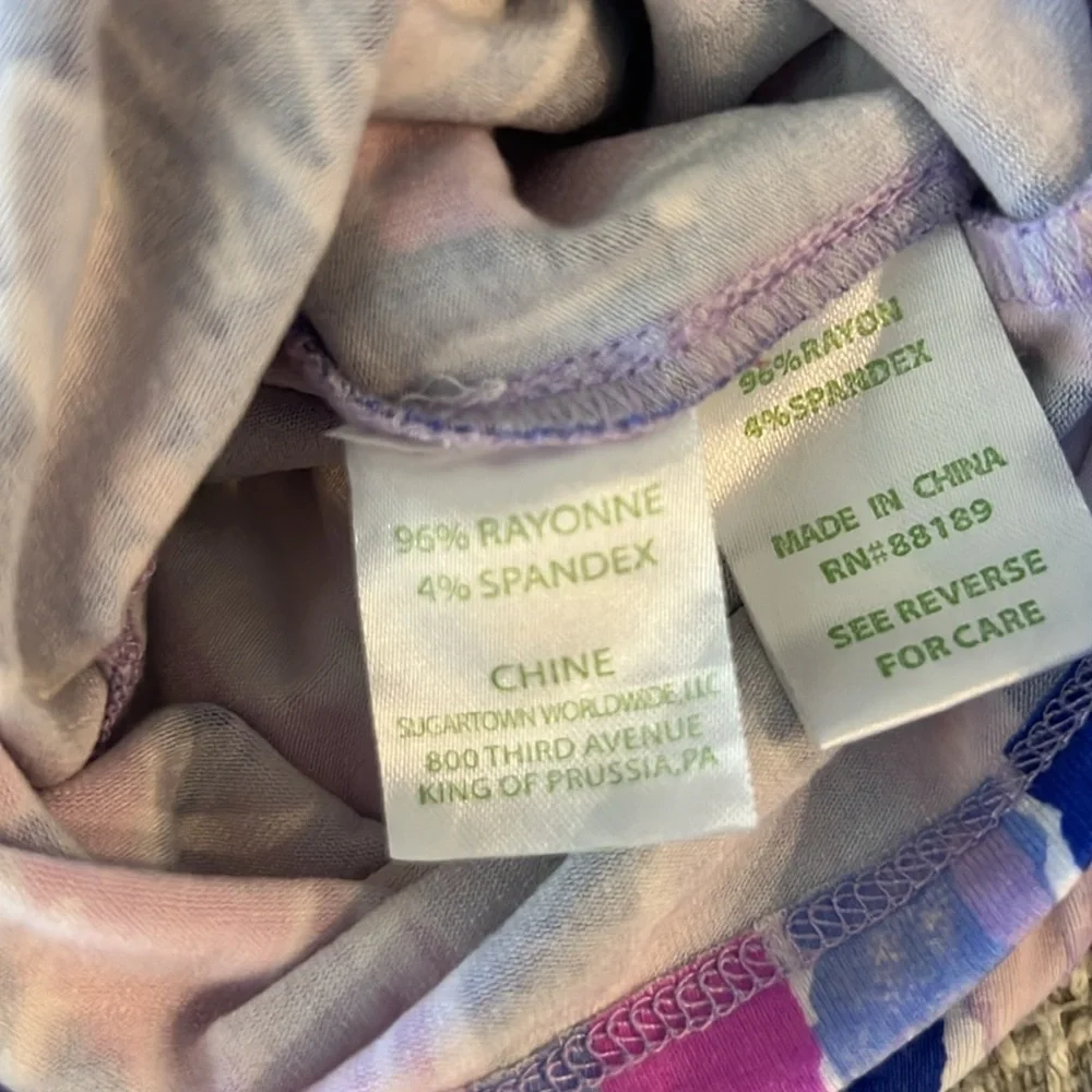 LILY PULITZER Ruffle Cold Shoulder Romper - Picture 11 of 12